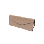 Metal Eyewear Case Light Brown