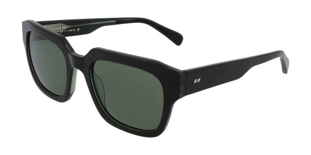 Coca-Cola 15016 533 sunglasses in dark green acetate