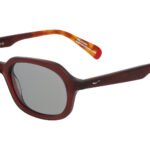 Coca-Cola 15038 572 sunglasses in dark red acetate