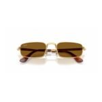 Ray-Ban × A$AP Rocky RB3927 54 001/33 arista gold sunglasses with brown lenses