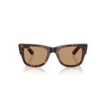 Ray-Ban Mega Wayfarer RB0840S 51 902/53 polished havana sunglasses with brown lenses