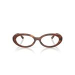 Ray-Ban RX2223V 54 2144 striped havana oval eyeglasses