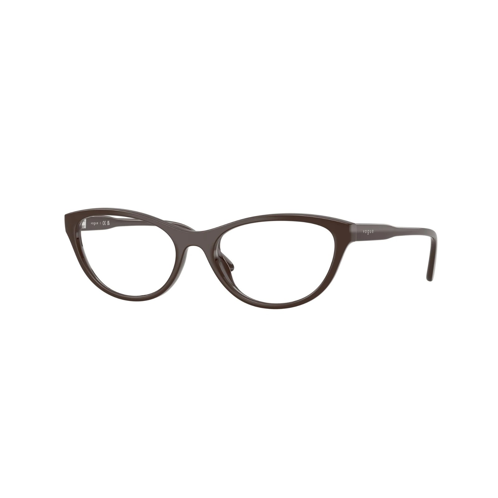Vogue Eyewear VO5703U 53 2252 Vogue Eyewear VO5703U 53 2252 shiny brown oval eyeglasses